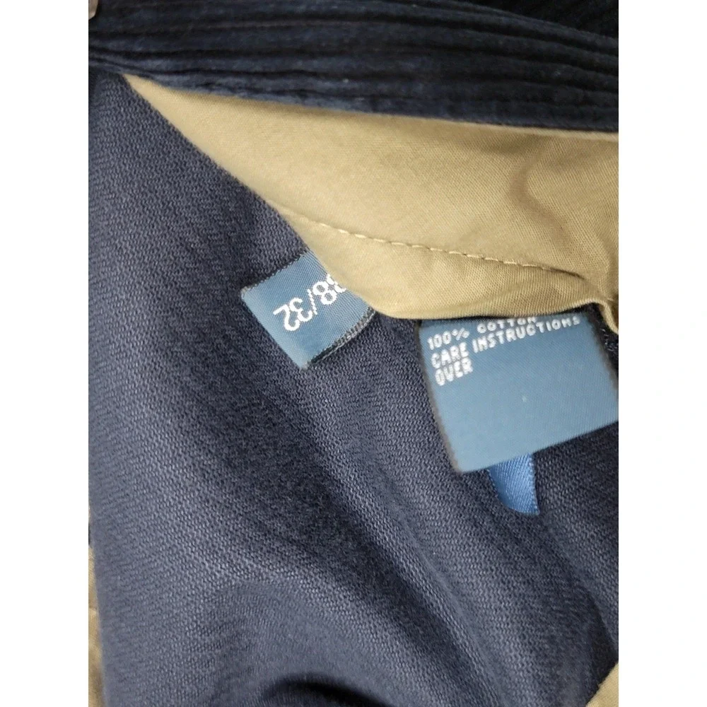 Polo Ralph‎ Lauren Pants Mens 38x32 (Fits 35x30) Navy Corduroy Classic Cuffed